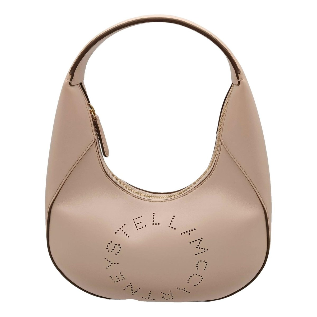 Logo vegan leather handbag