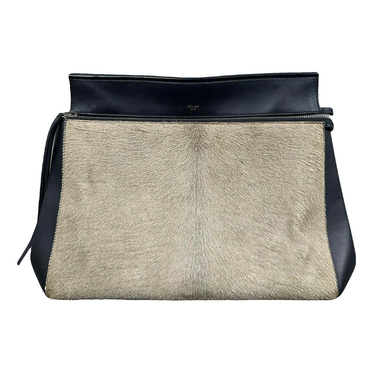 Edge pony-style calfskin handbag