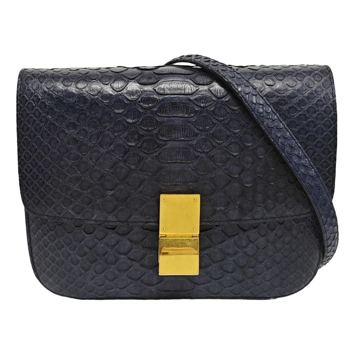 Classic leather crossbody bag