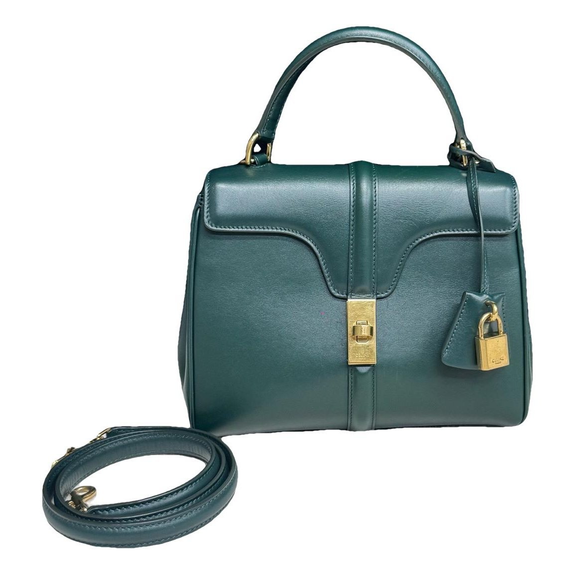 Sac 16 leather handbag