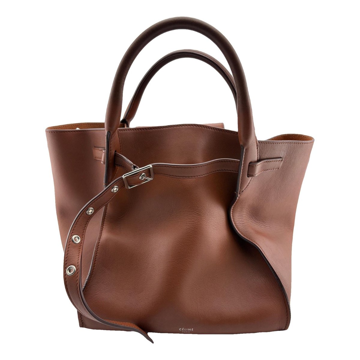 Big Bag leather handbag