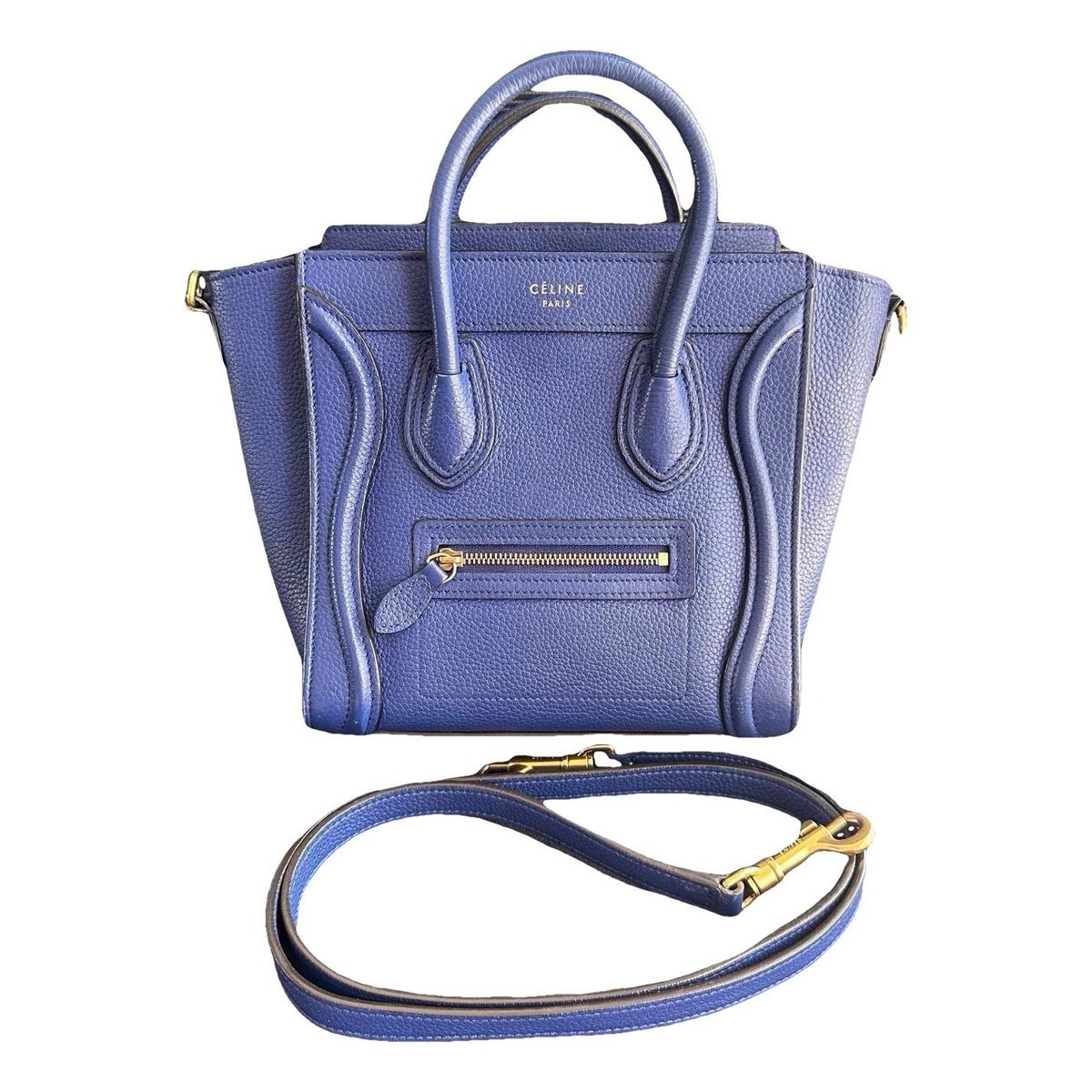 Nano Luggage leather handbag