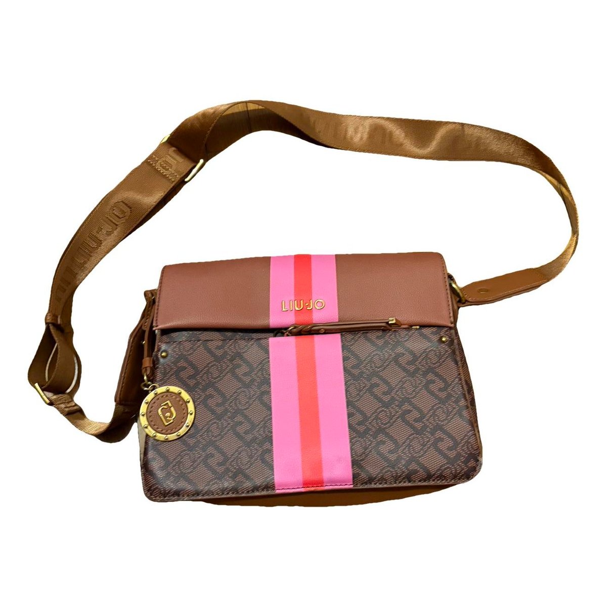 Vegan leather clutch bag