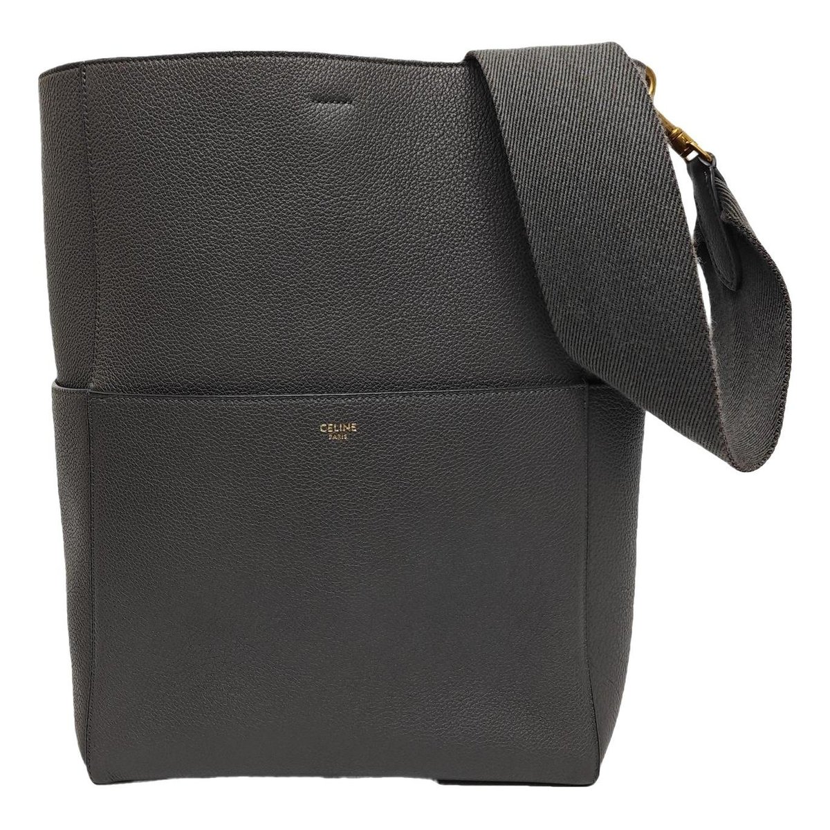Seau Sangle leather tote