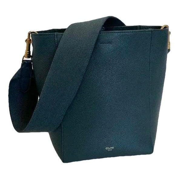Seau Sangle leather tote