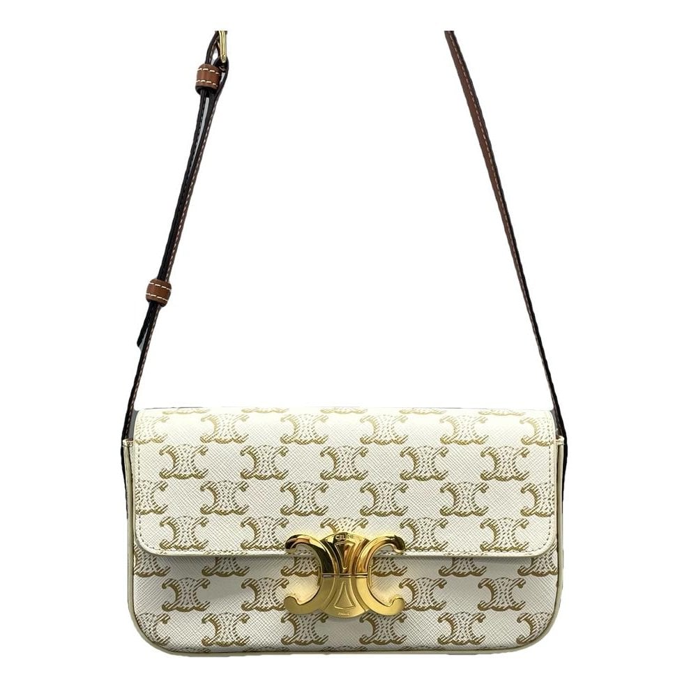 Triomphe Long leather handbag