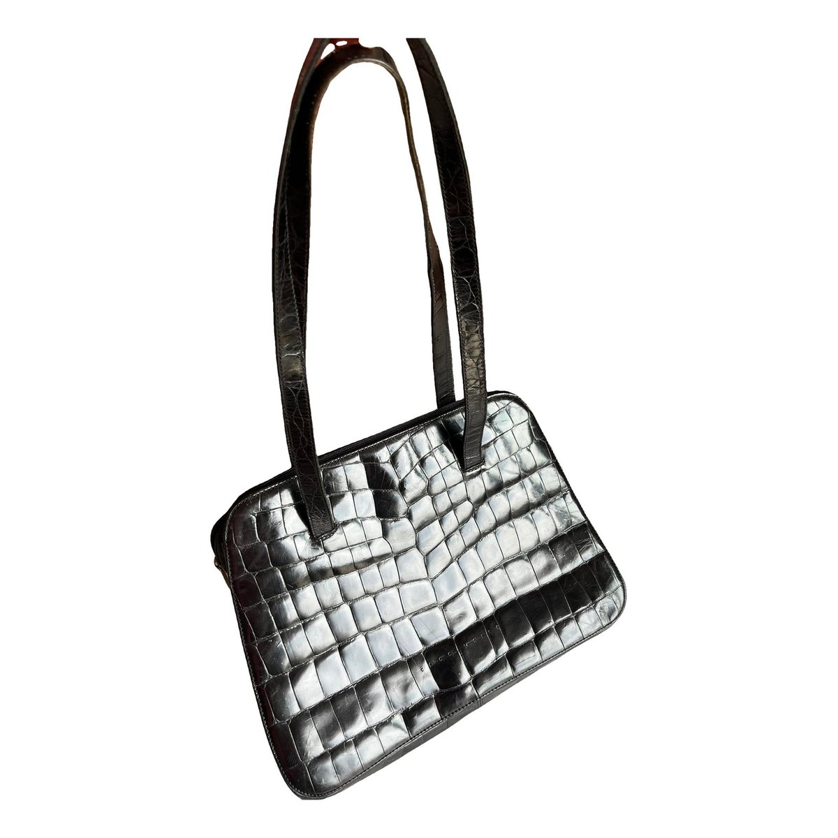 Leather tote