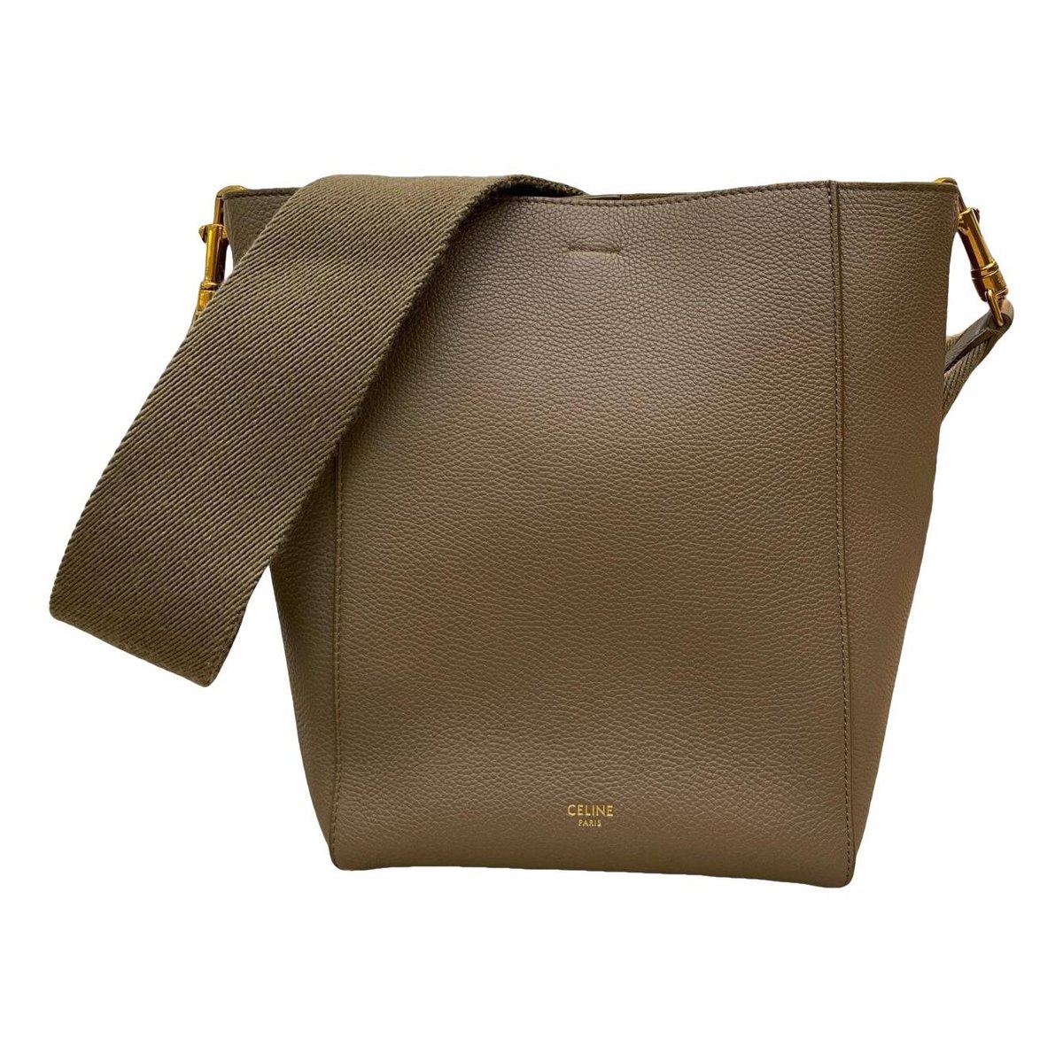 Seau Sangle leather tote