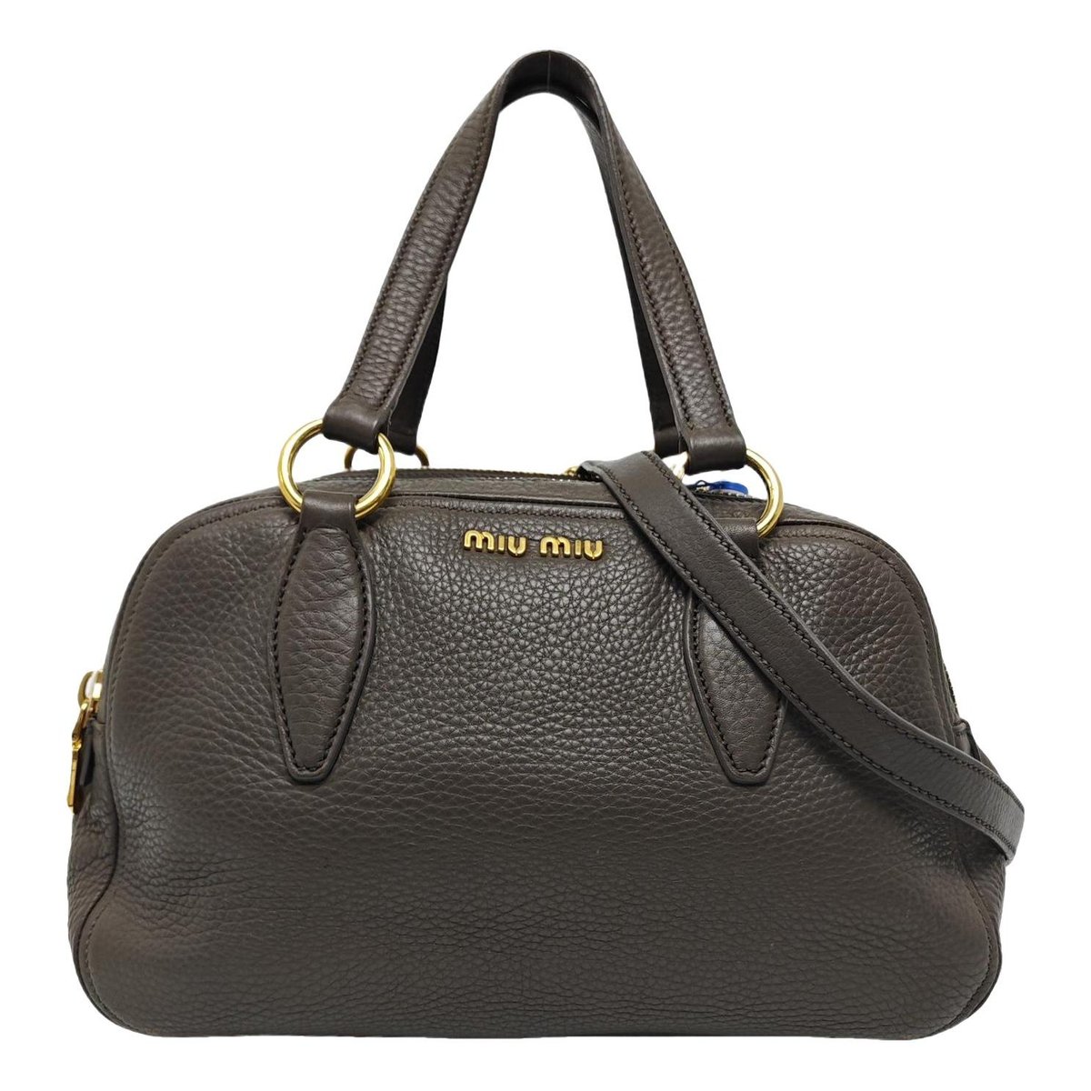 Arcadie leather handbag