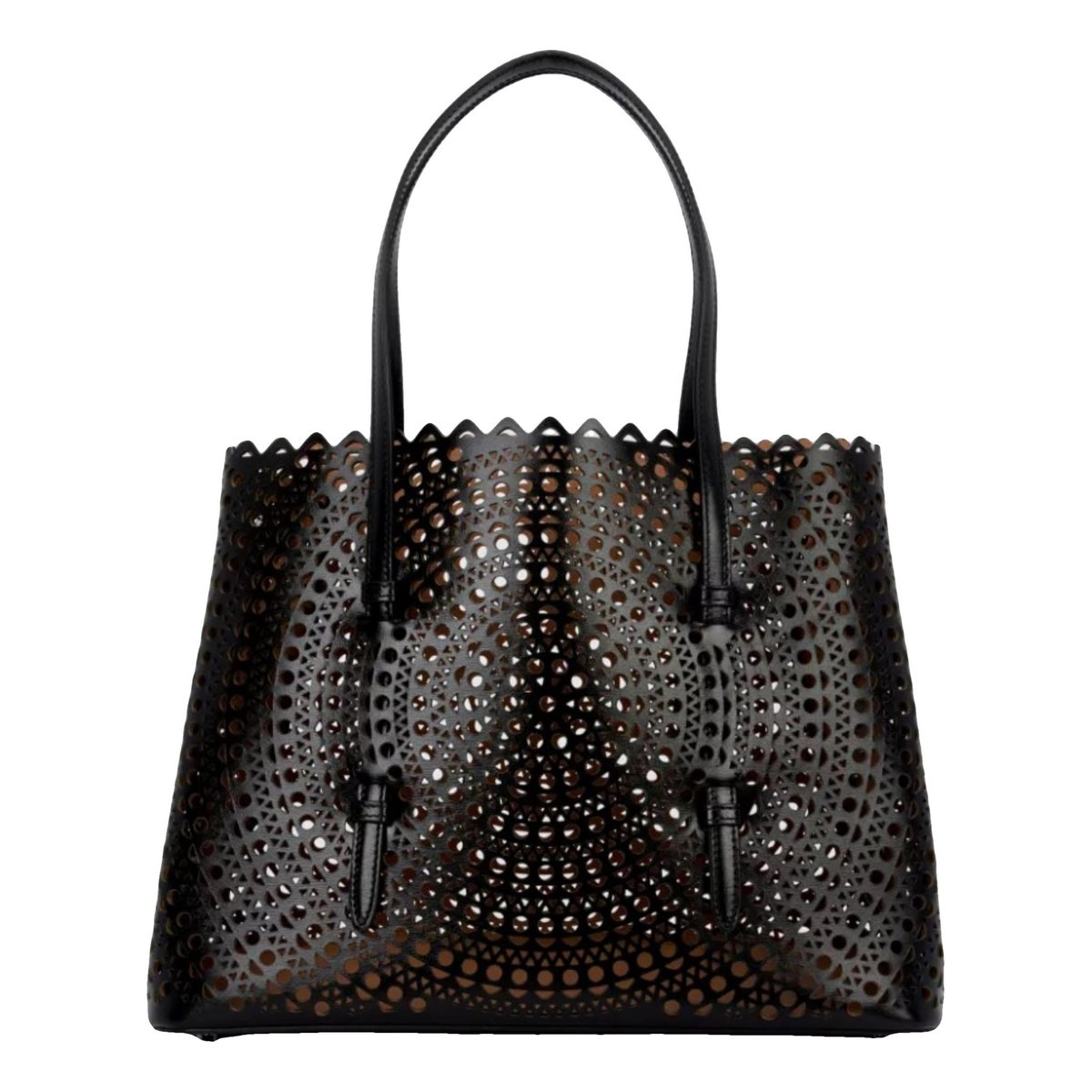 Mina leather tote