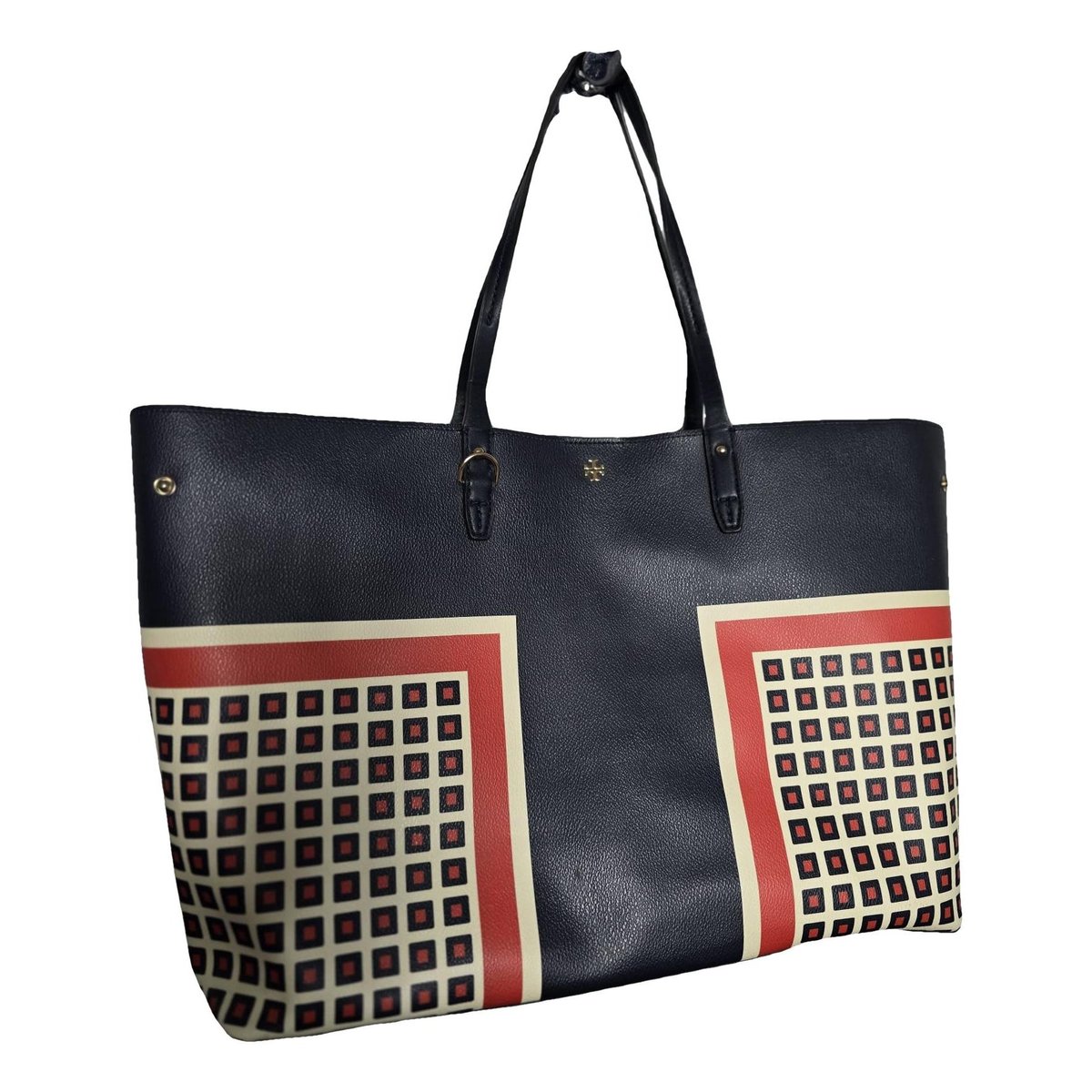 Vegan leather tote