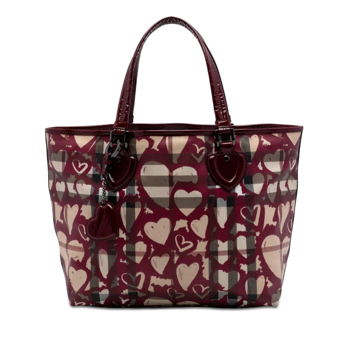 Pocket leather tote