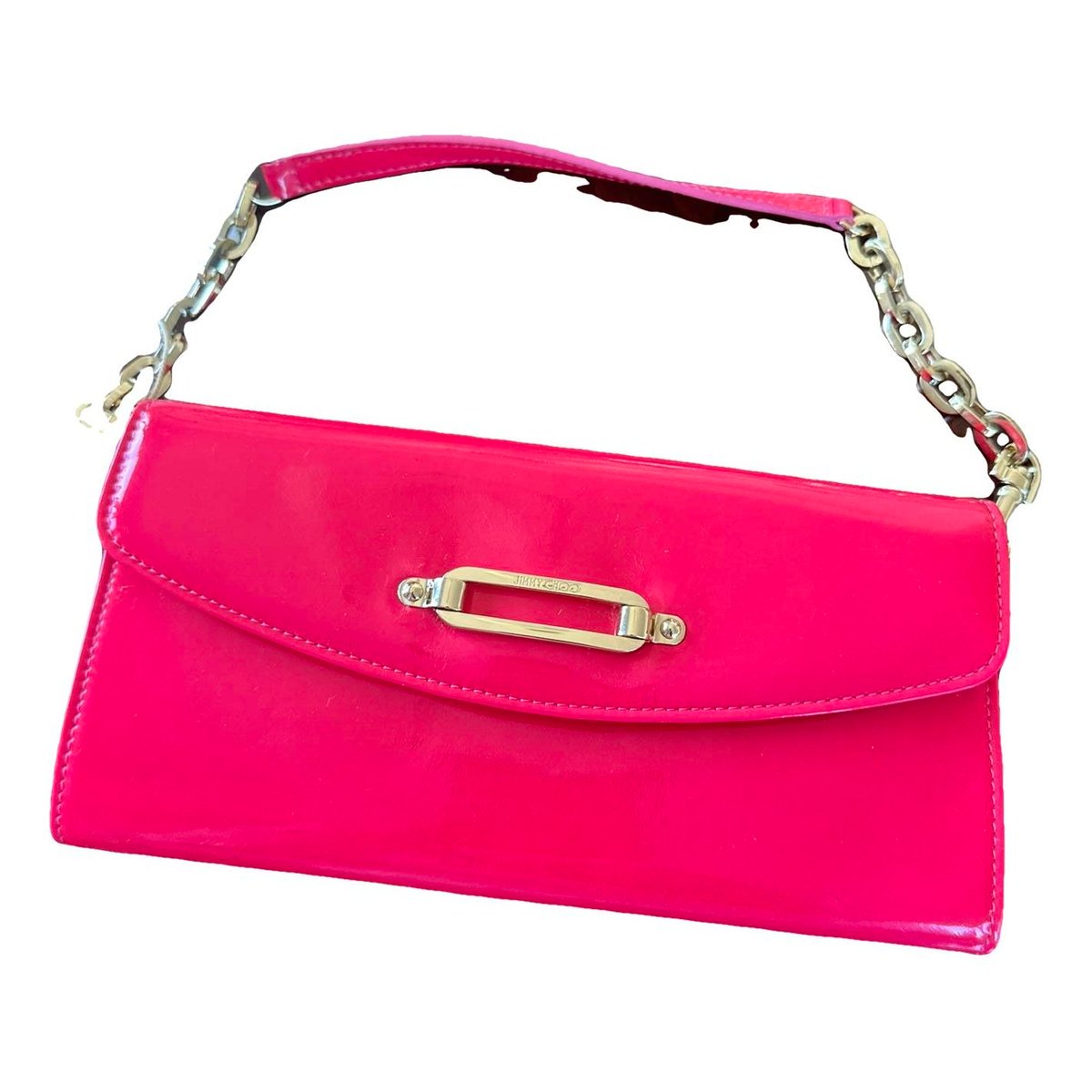Bon patent leather handbag