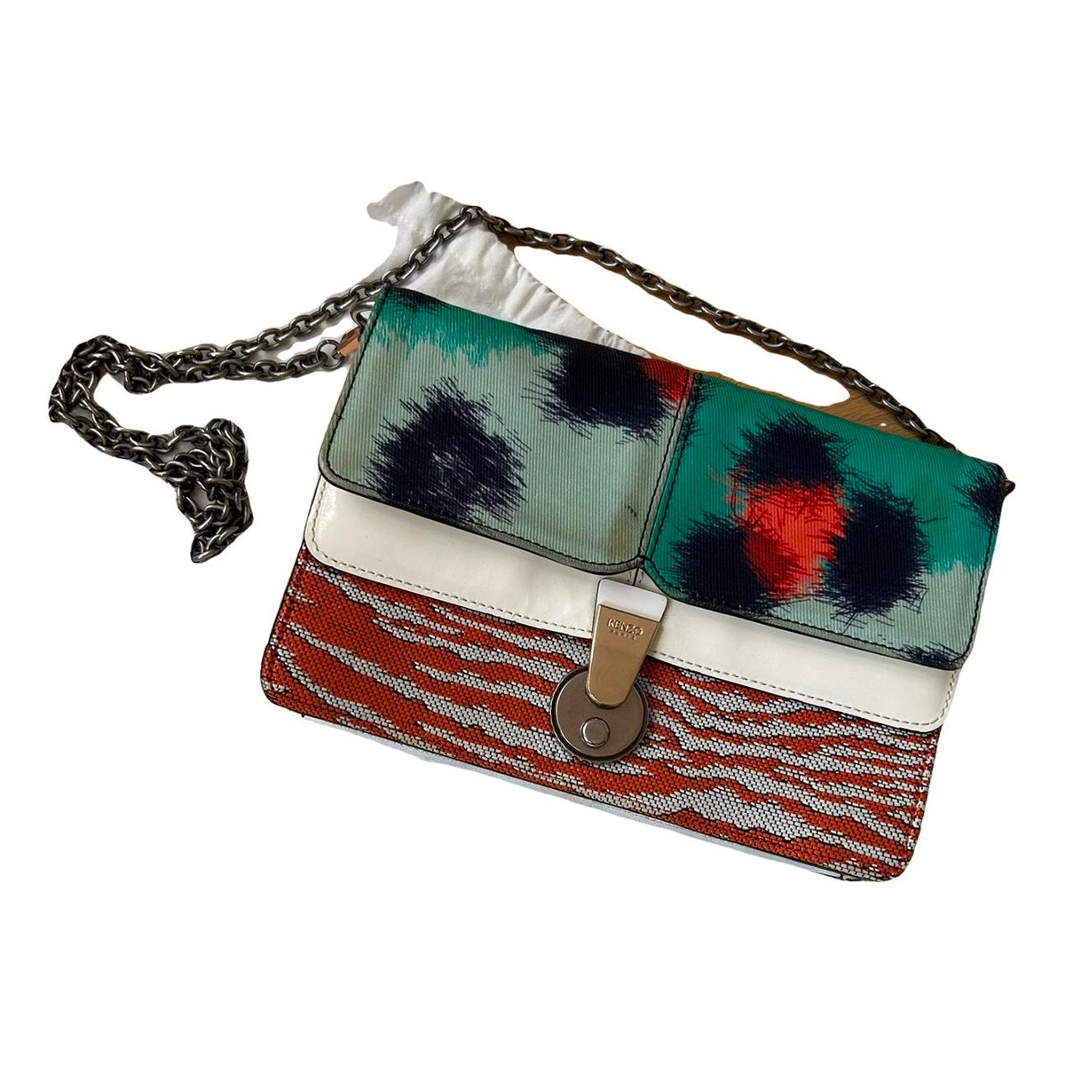 Patent leather crossbody bag