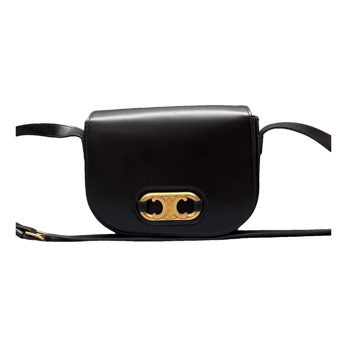 Triomphe Maillon leather handbag