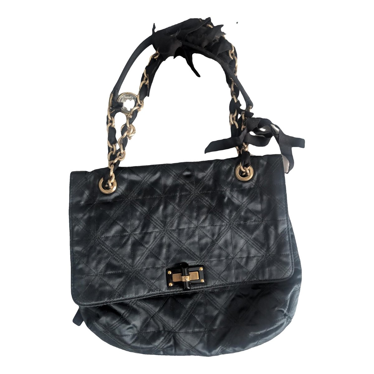 Happy silk handbag