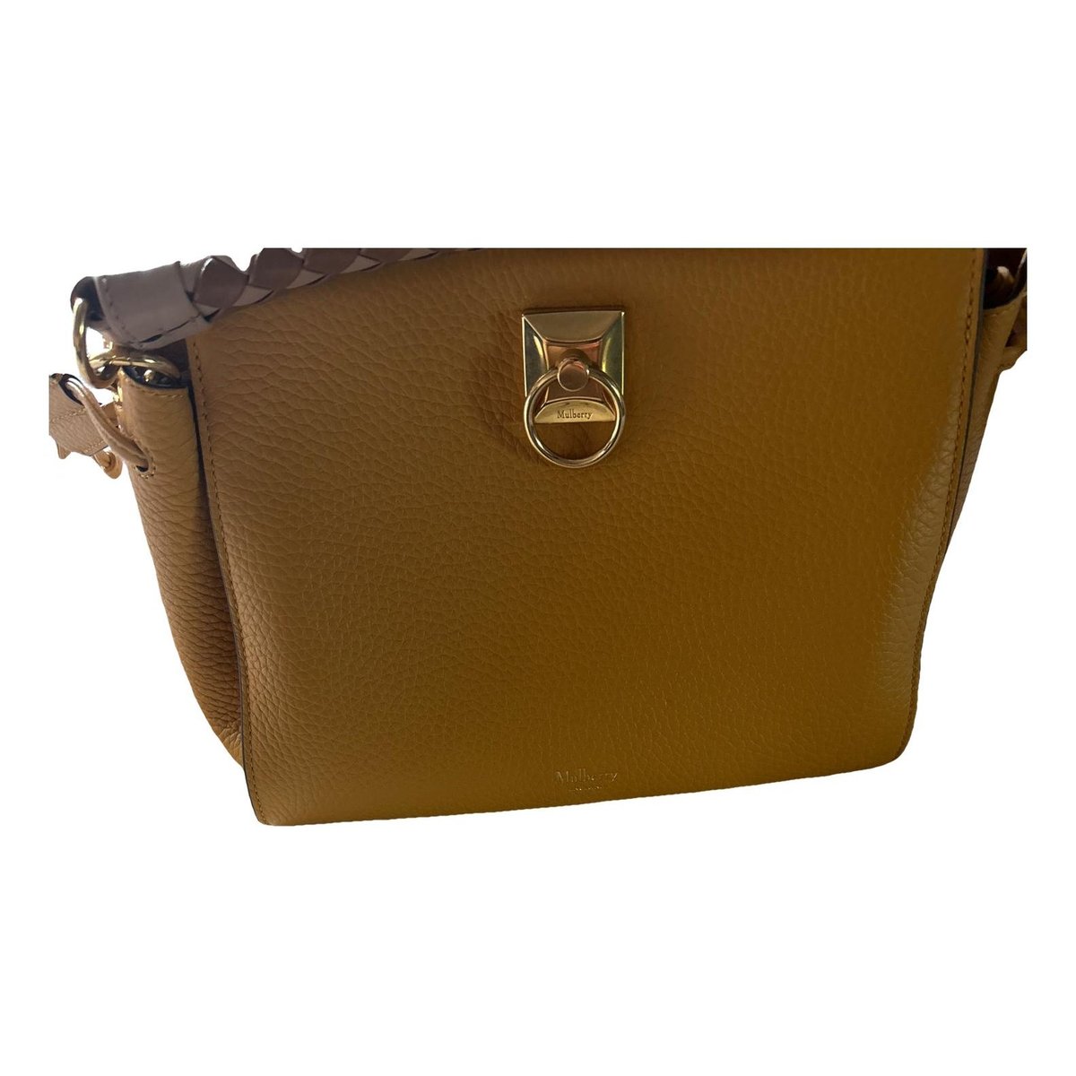 Iris leather handbag