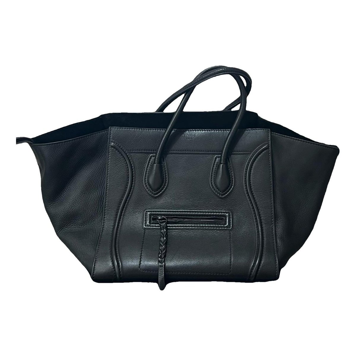 Luggage leather handbag