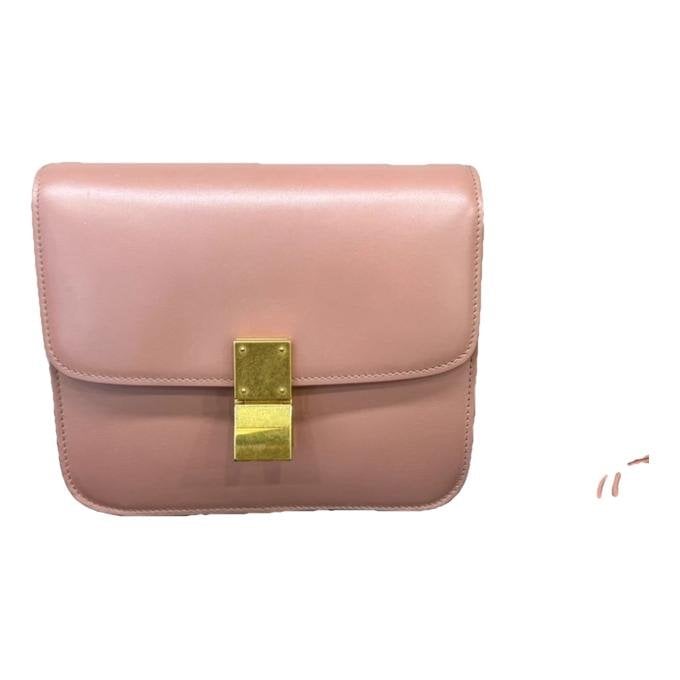 Classic leather crossbody bag