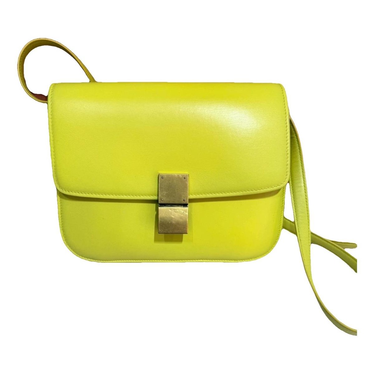 Classic leather crossbody bag