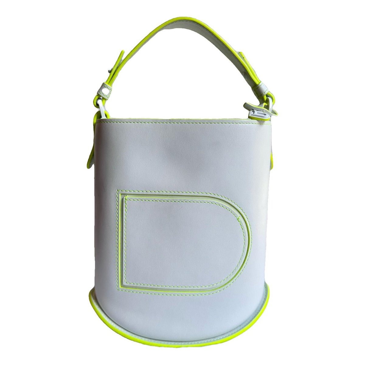 Pin leather handbag