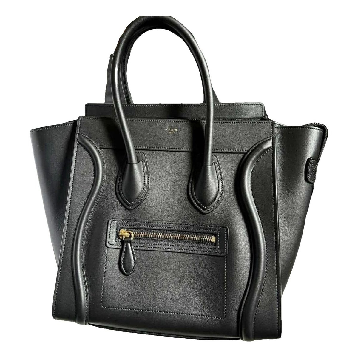 Luggage leather handbag
