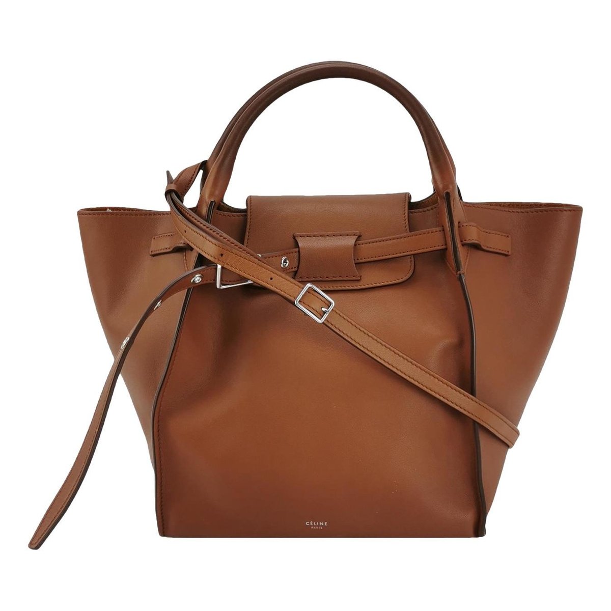 Big Bag leather handbag