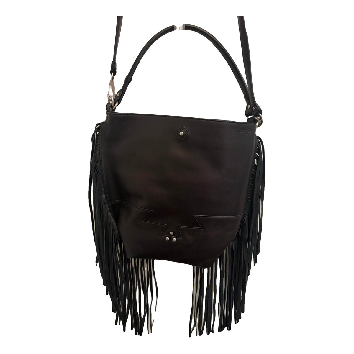 Leather crossbody bag