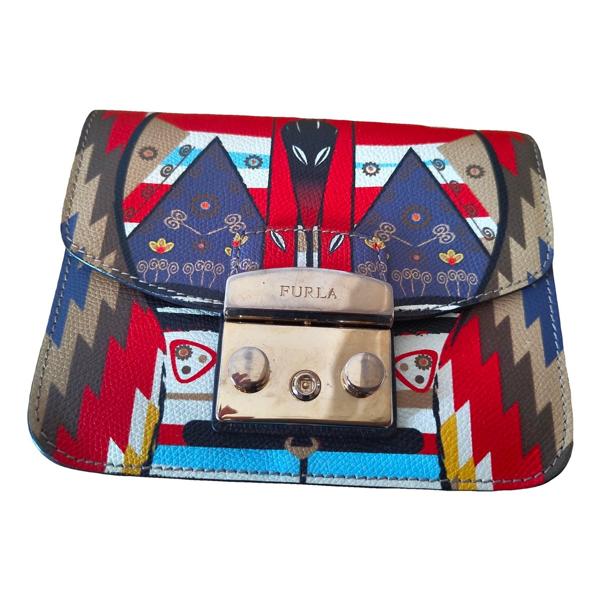 Metropolis leather crossbody bag