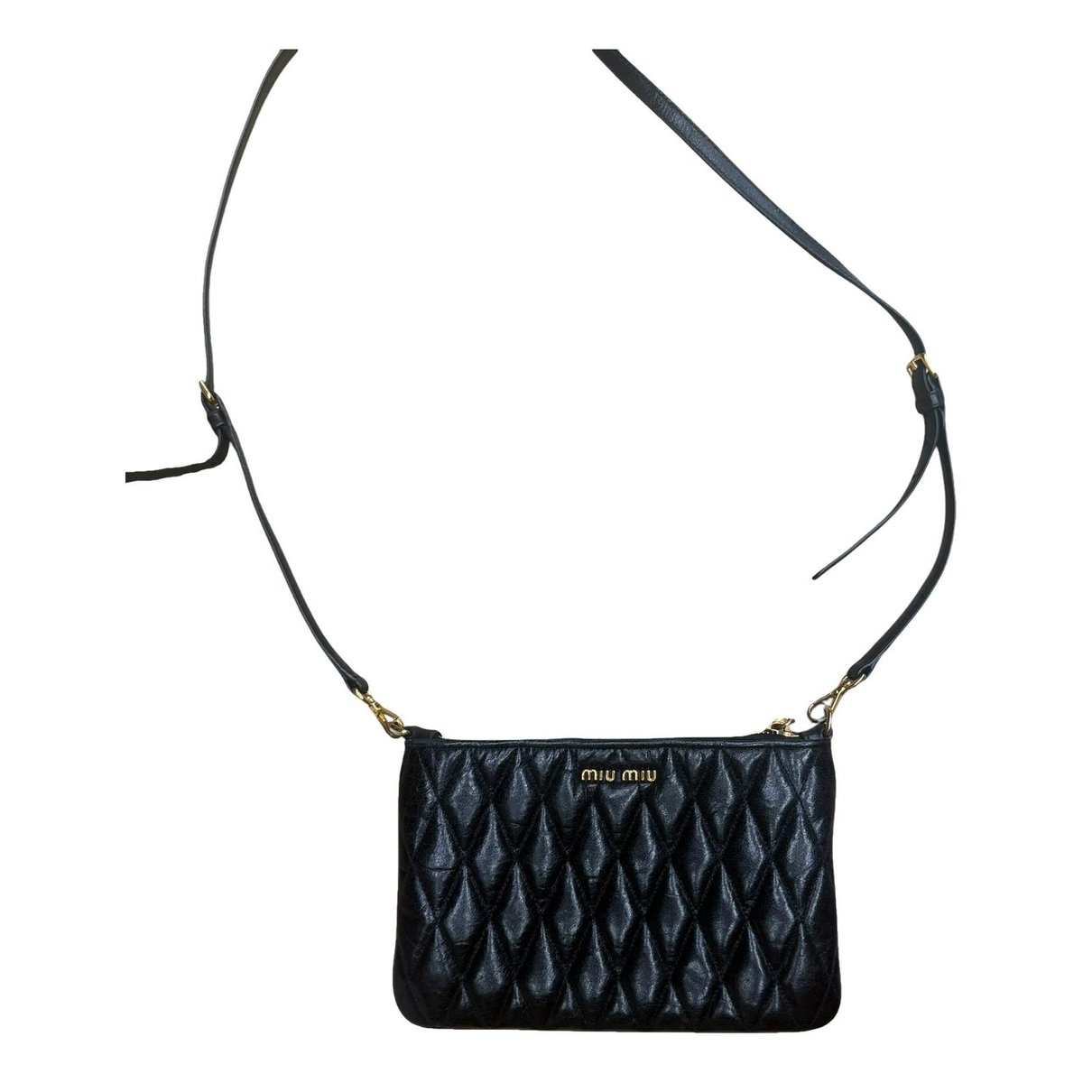 Miu delice leather crossbody bag