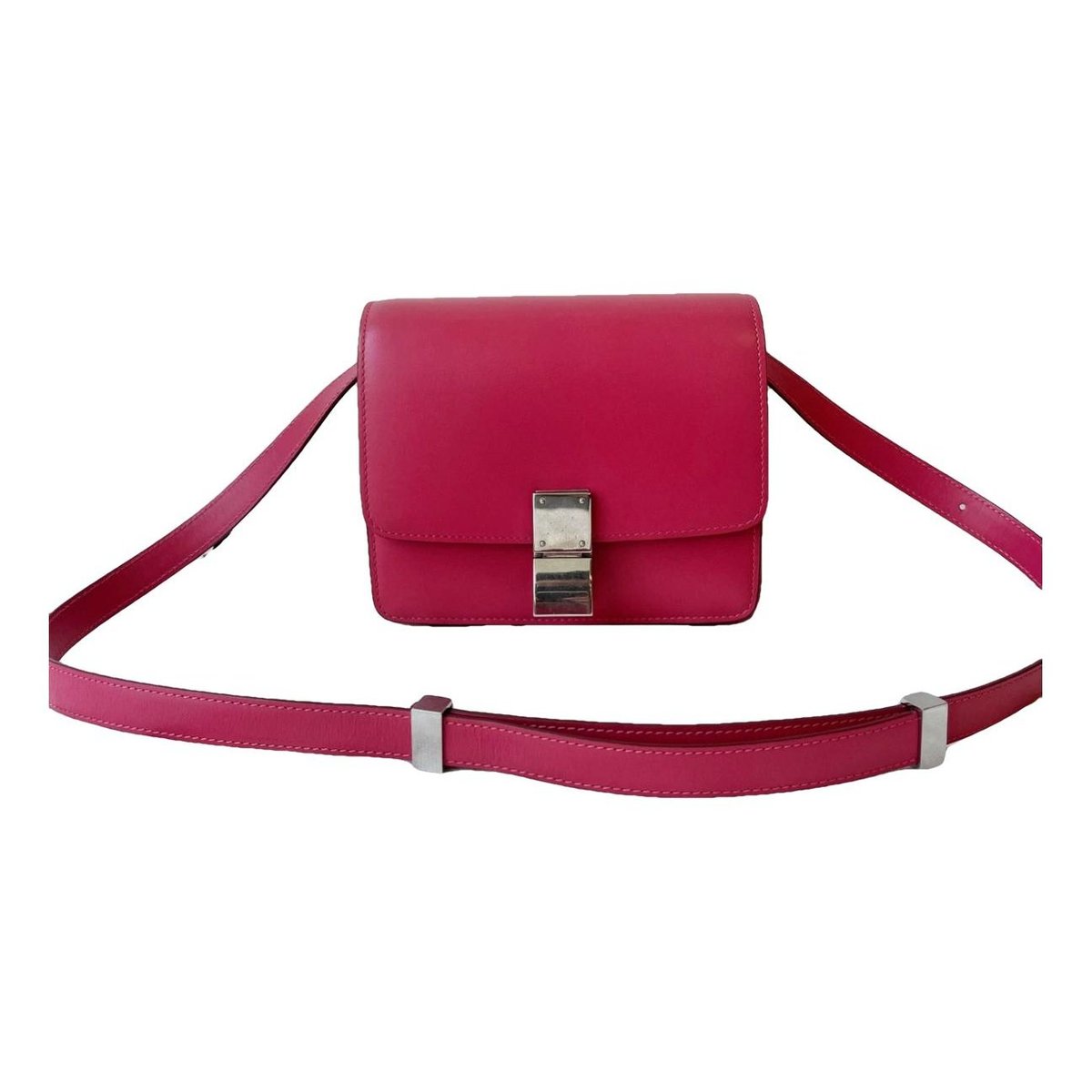 Classic leather crossbody bag