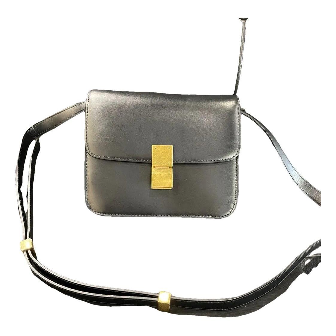 Classic leather crossbody bag