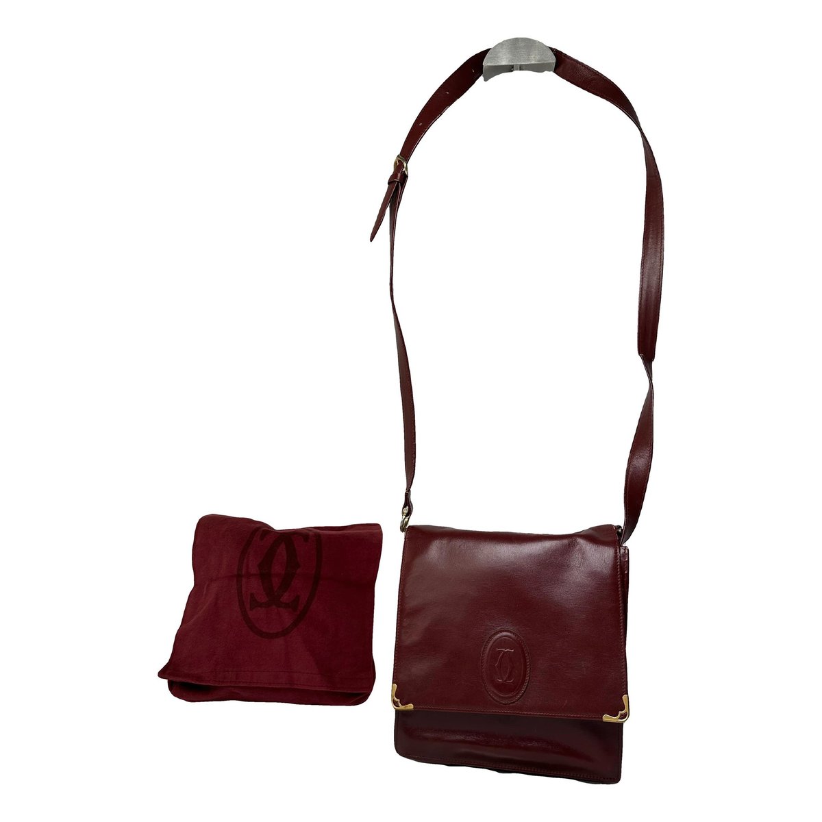 C leather handbag
