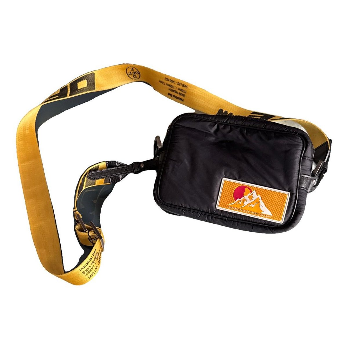 Binder cloth crossbody bag