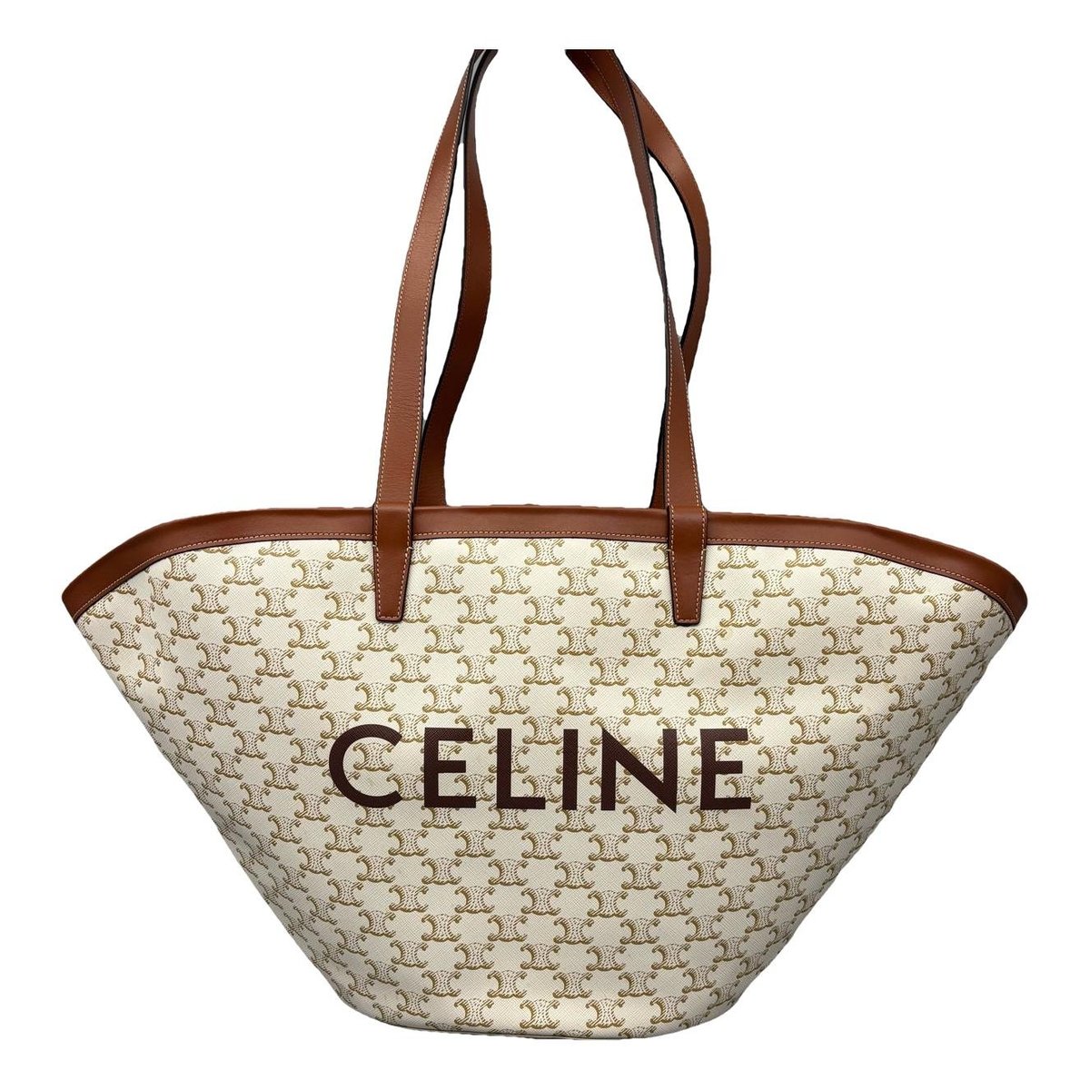 Couffin leather handbag