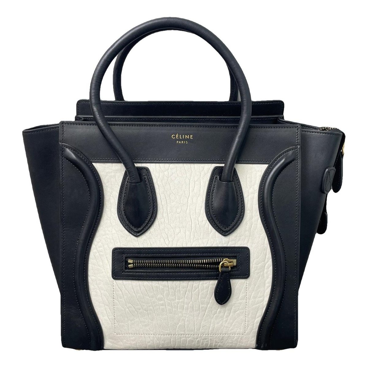 Luggage leather handbag