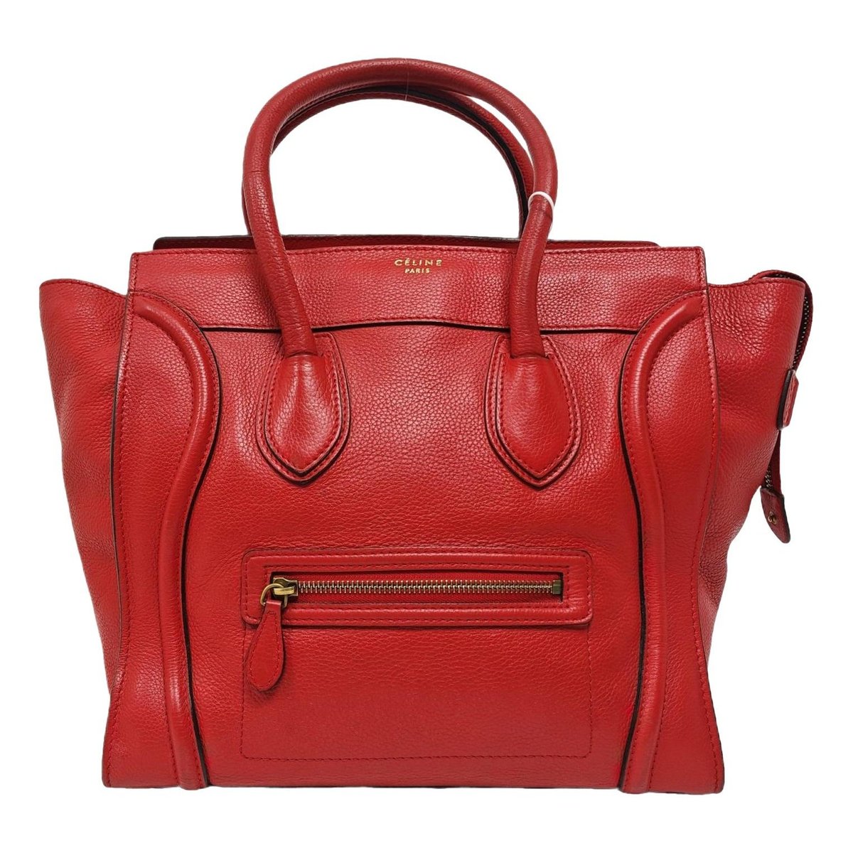 Luggage leather handbag