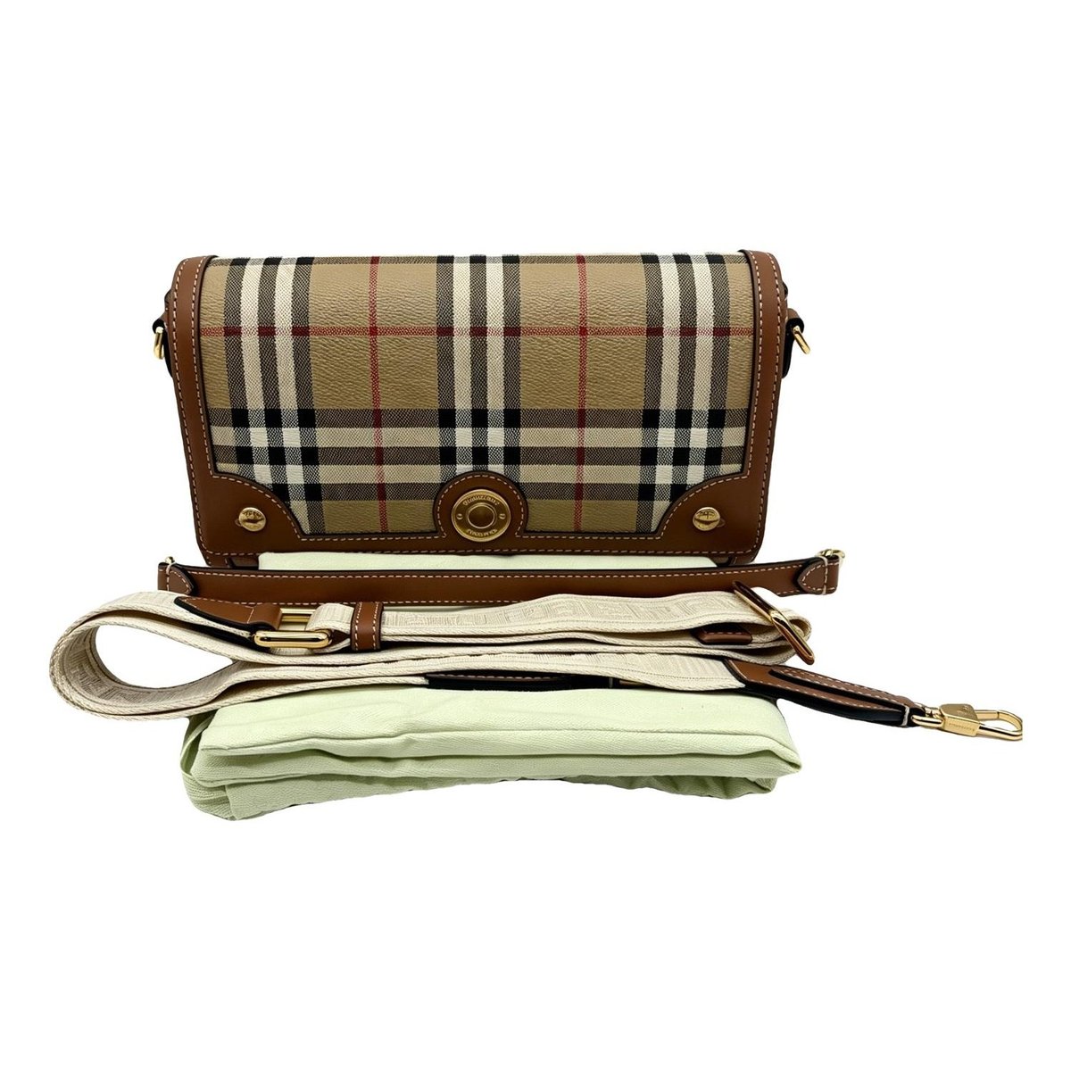 Note leather handbag