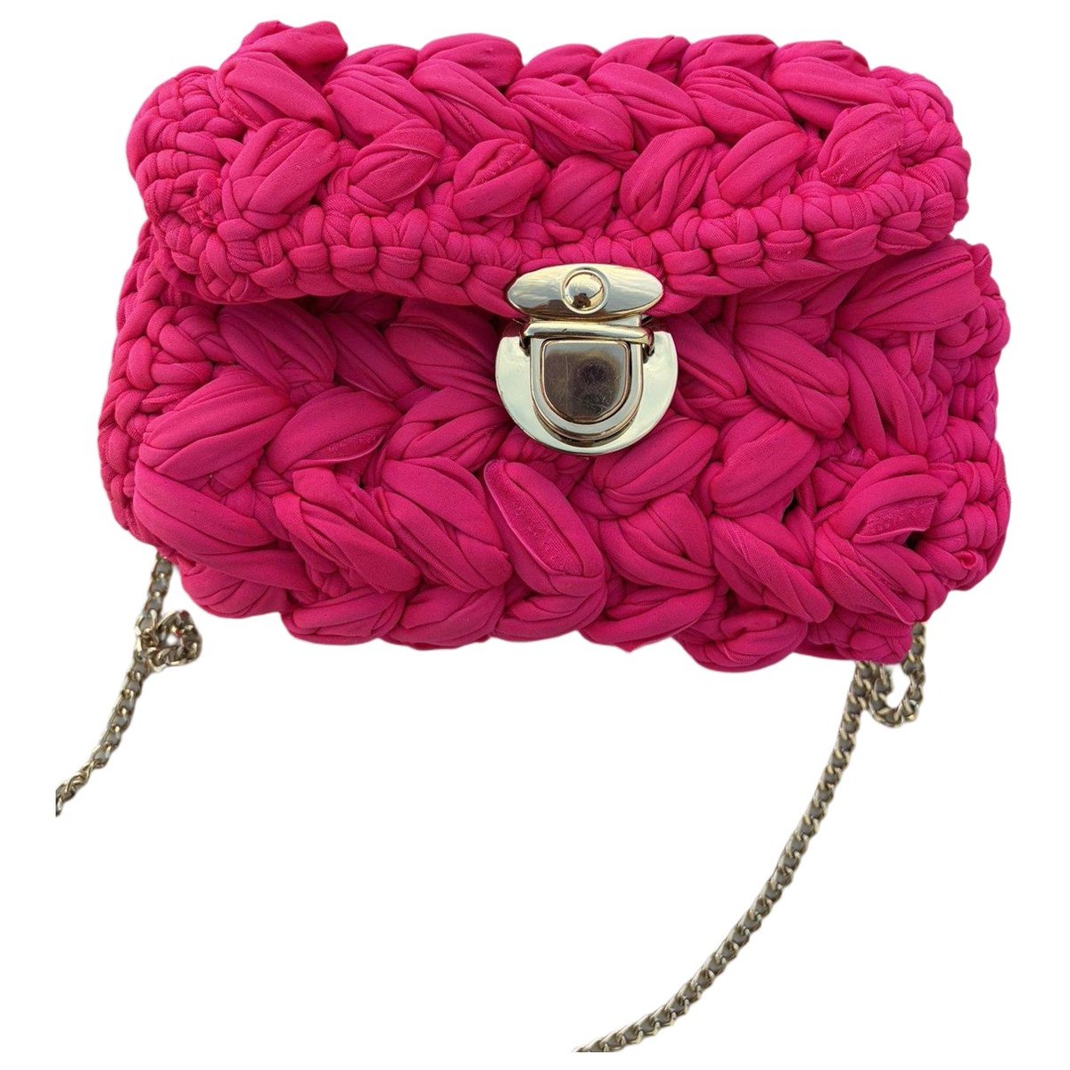 Crochet crossbody bag