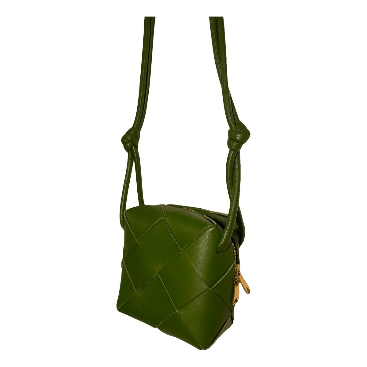 Loop leather crossbody bag