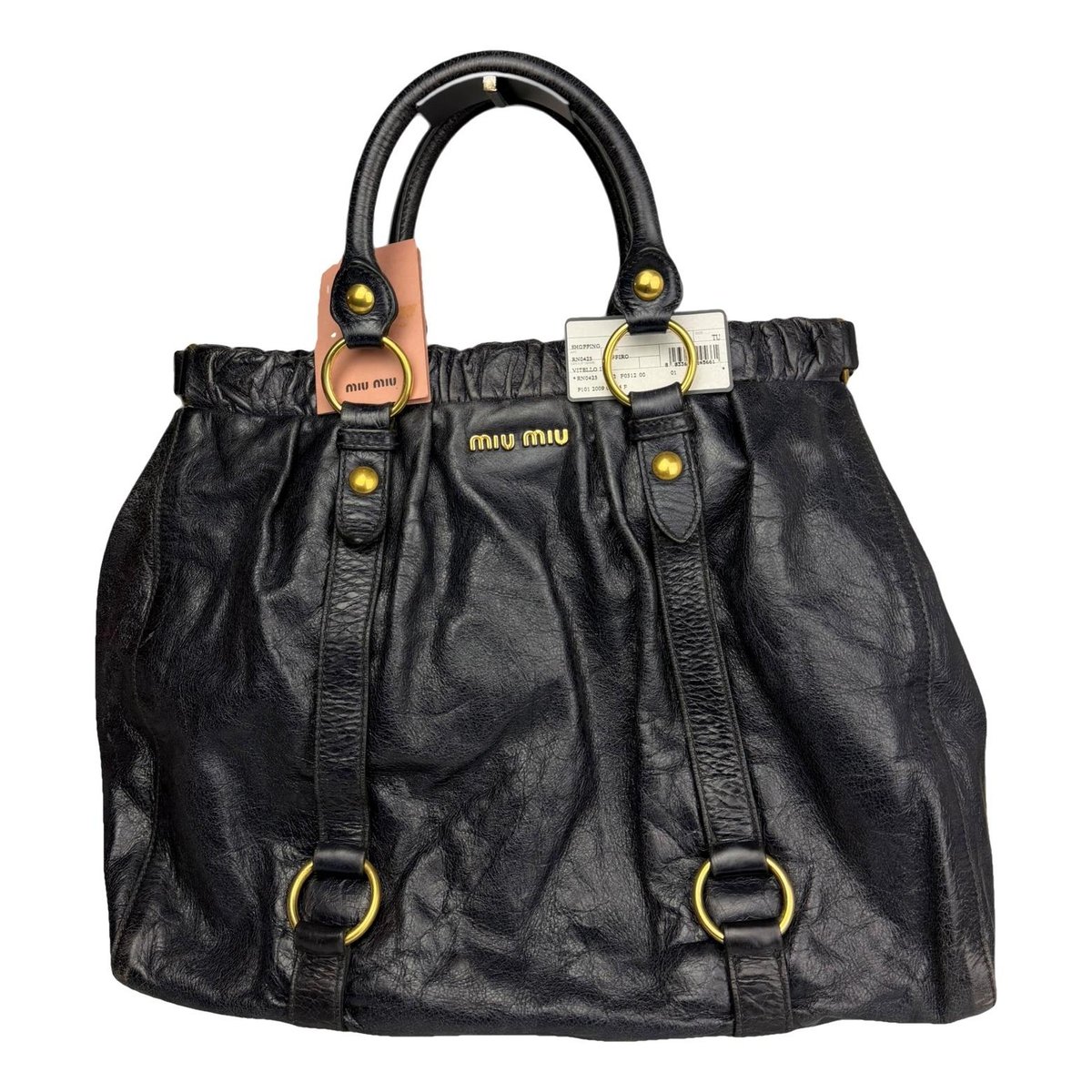 Vitello leather handbag