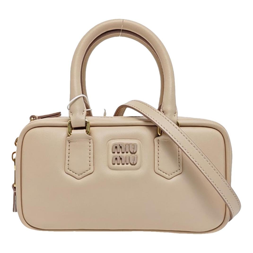 Arcadie leather handbag