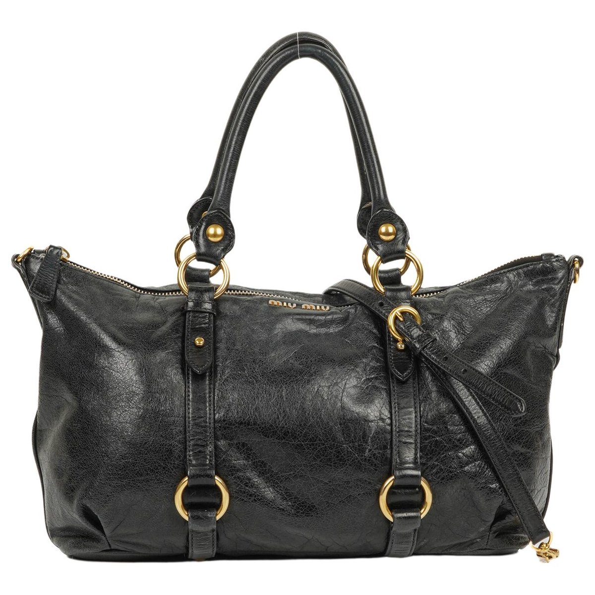 Vitello leather handbag