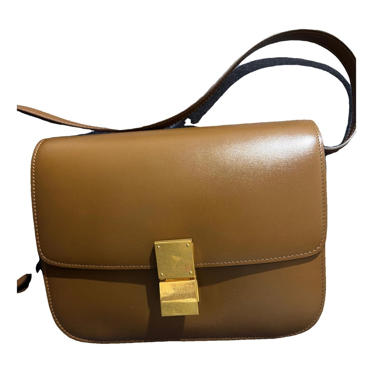 Classic leather crossbody bag