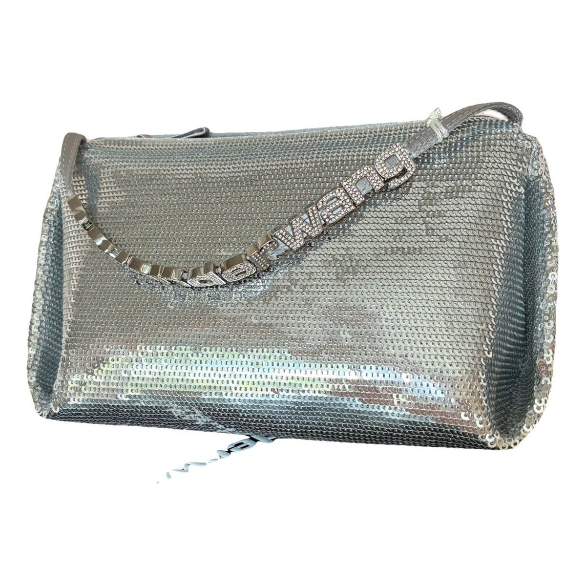 Glitter clutch bag