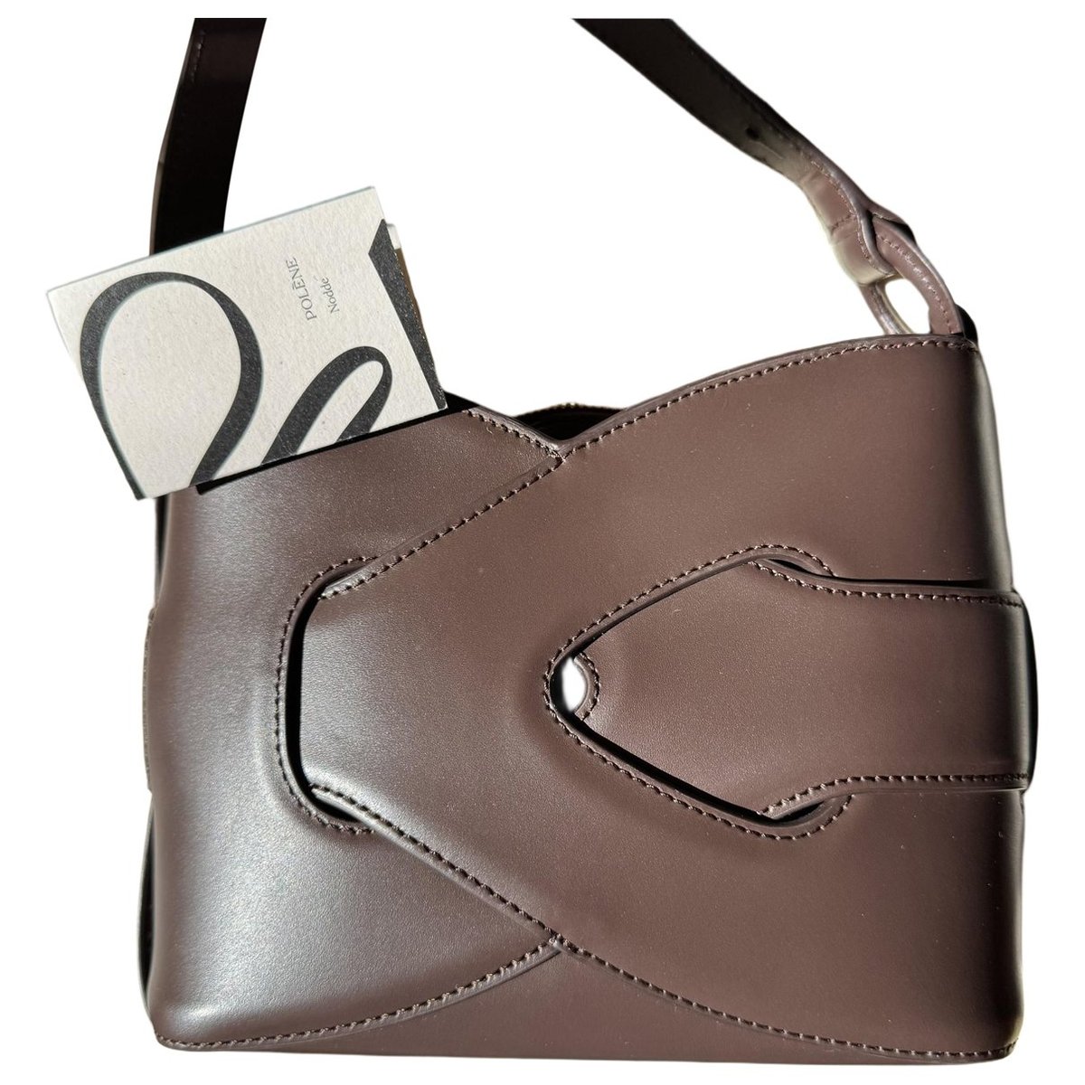 Leather crossbody bag