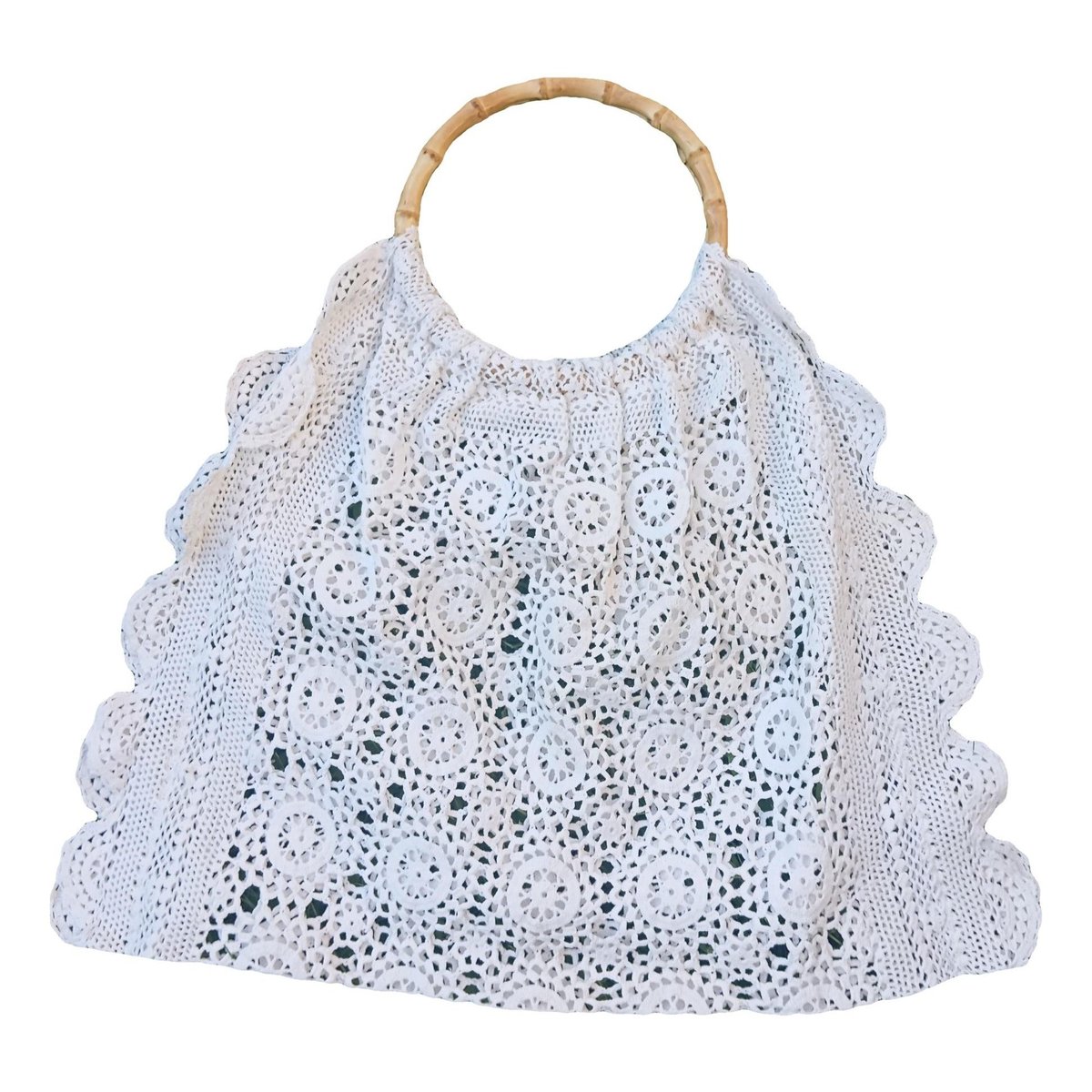 Crochet handbag