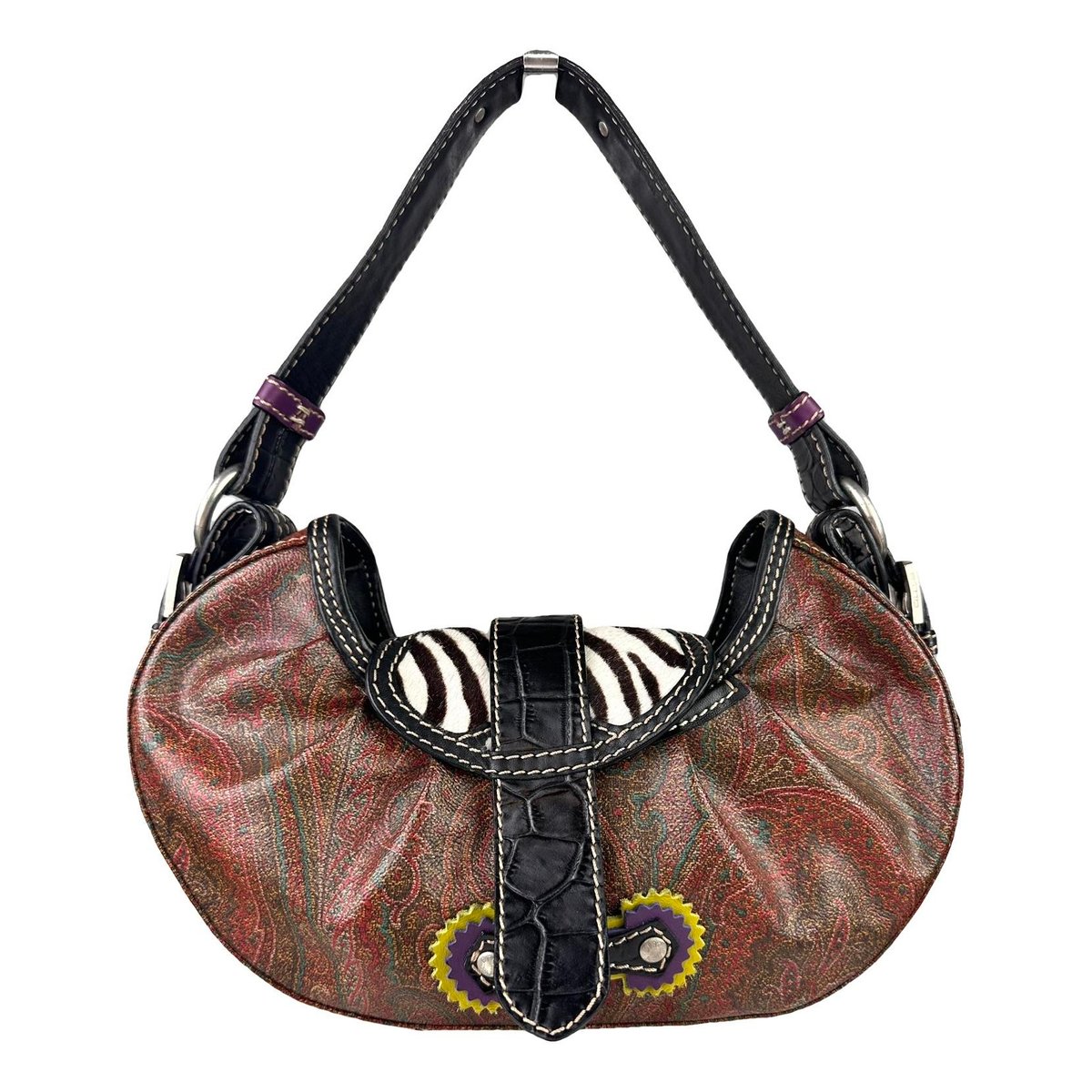 Pony-style calfskin handbag
