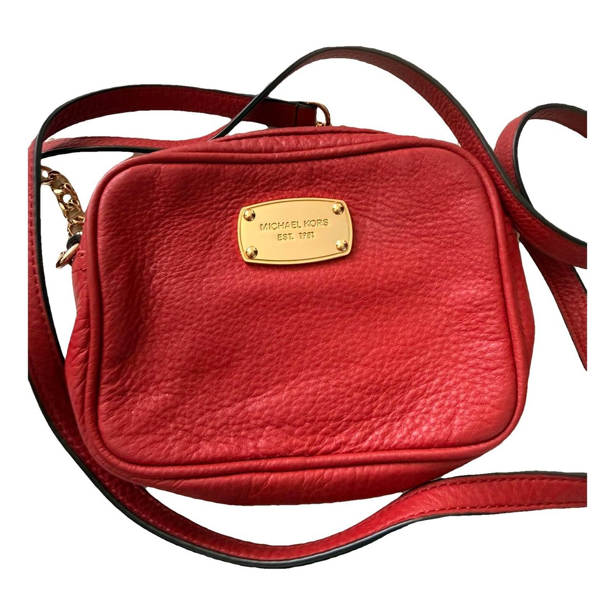 Leather crossbody bag