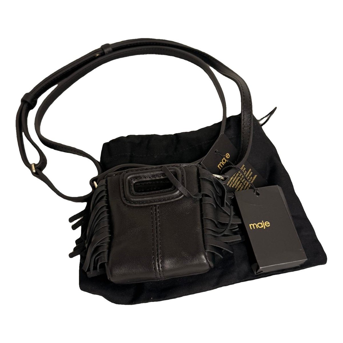 Leather crossbody bag